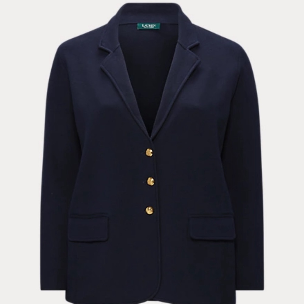 Ralph Lauren Combed Cotton Blazer